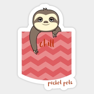 Chill Pocket Pets Sticker